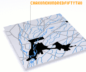 3d view of Chak One Hundred Fifty-two