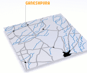 3d view of Ganeshpura