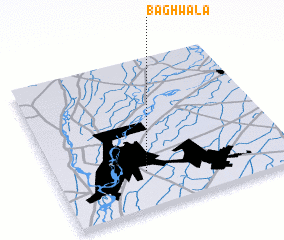 3d view of Bāghwāla