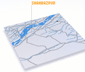 3d view of Shāhbāzpur