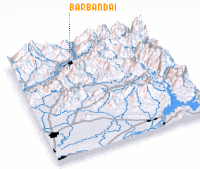 3d view of Bar Bāndai