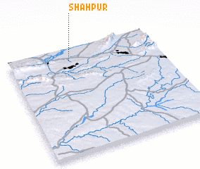 3d view of Shāhpur