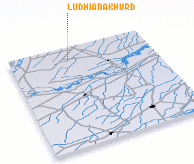 3d view of Ludhiāna Khurd