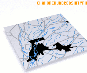 3d view of Chak One Hundred Sixty-nine