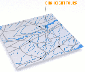 3d view of Chak Eight-Four P