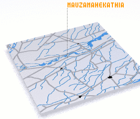 3d view of Mauza Mahe Kāthia