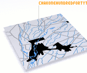 3d view of Chak One Hundred Forty-two