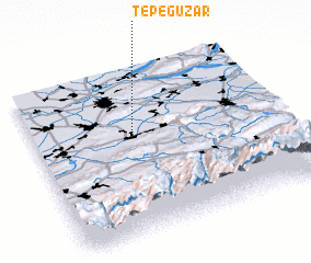 3d view of Tepe-Guzar