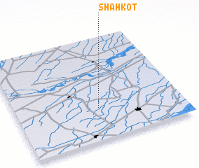 3d view of Shāhkot