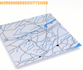 3d view of Chak One Hundred Sixty-six EB