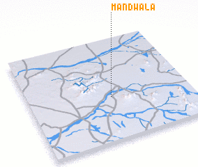3d view of Māndwāla