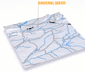 3d view of Dhok Maliāron