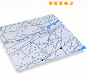3d view of Kandānwāla