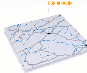 3d view of Osakarovka