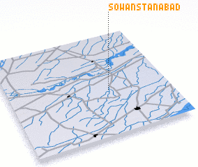 3d view of Sowānstanābād