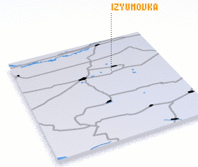 3d view of Izyumovka