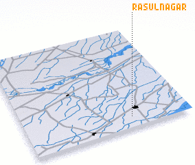 3d view of Rasūlnagar