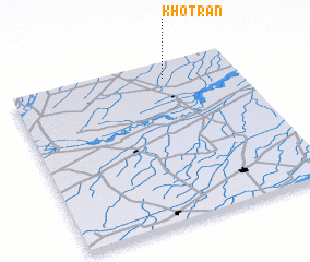 3d view of Khotrān