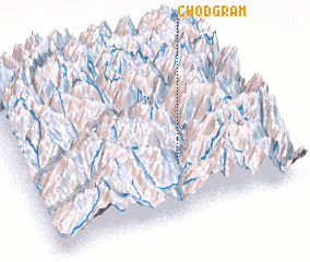 3d view of Chodgrām