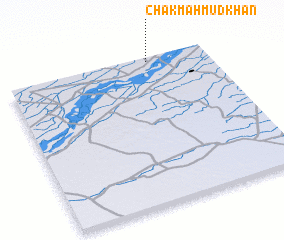 3d view of Chak Mahmūd Khān