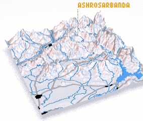 3d view of Ashro Sar Bānda