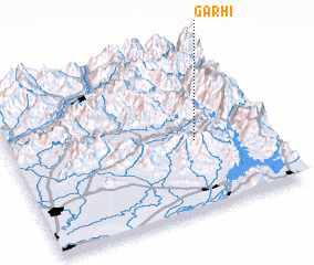 3d view of Garhi