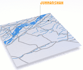 3d view of Jumman Shāh