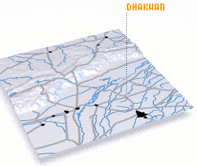 3d view of Dhakwān