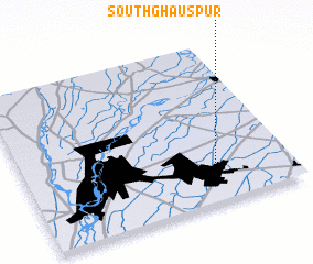 3d view of South Ghauspur