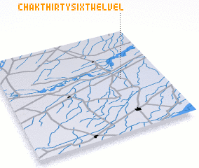 3d view of Chak Thirty-six-Twelve L