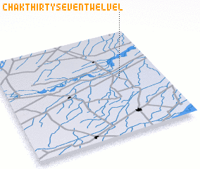 3d view of Chak Thirty-seven-Twelve L