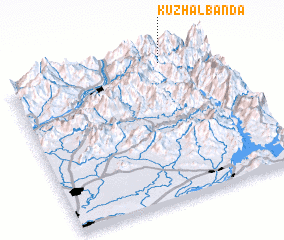 3d view of Kuz Hal Bānda