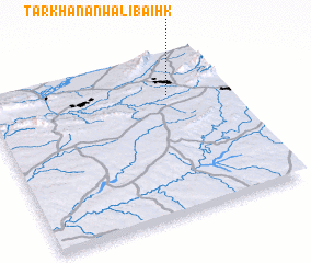 3d view of Tarkhānānwāli Baihk