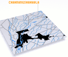 3d view of Chāh Rang Shāhwāla