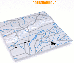 3d view of Nabi Shāh Bāla