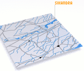 3d view of Sikandra