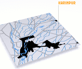 3d view of Karīmpur