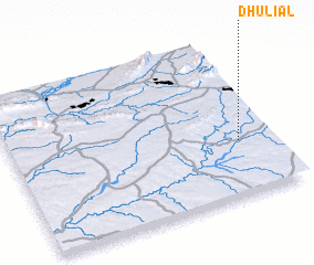 3d view of Dhuliāl