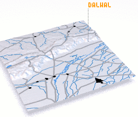 3d view of Dalwāl