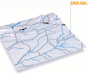 3d view of Ghalwāl