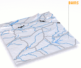 3d view of Bains