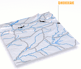 3d view of Dhok Kak