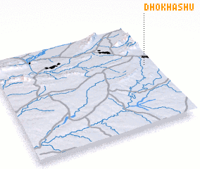 3d view of Dhok Hashu