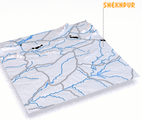 3d view of Shekhpur