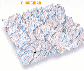 3d view of Chorgirān