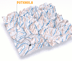 3d view of Pūtkhola