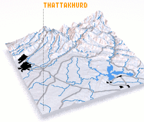 3d view of Thatta Khurd