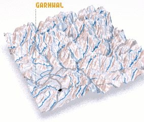 3d view of Garhwāl