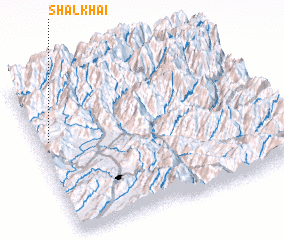 3d view of Shalkhai