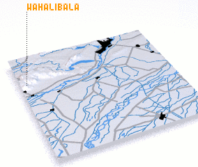 3d view of Wahāli Bāla